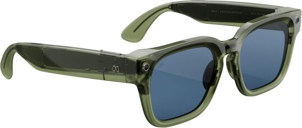 61sWuwPYUbL._AC_SL1500_ Meta Fury Glasses with AI, Photo, Video, Audio & Messaging - Racing Green/Light Blue Atlantic