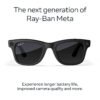 61wmgML7sML._SL1500_ Ray-Ban | Meta Wayfarer (Gen 2) Glasses with AI, Photo, Video, Audio & Messaging - Matte Black/Polarized Gradient Graphite - Standard