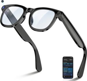 71DpXrUovSL._AC_SL1500_ AI Smart Glasses with 8MP Camera, 4K HD Video Recording Glasses, Real Time Translation, AI Voice Assistant, Object Recognition,Replaceable Sunglasses Lenses Photochromic