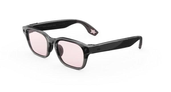 download (1) Meta Adventurer LISA Edition AI Glasses with AI, Photo, Video, Audio & Messaging - Moonlit Sky/Blush - Standard