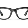 Ray-Ban | Meta Wayfarer (Gen 1) Glasses with AI, Photo, Video, Audio & Messaging - Shiny Black/G-15 Green - Standard