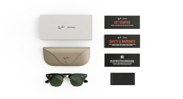 download (36) RAY-BAN META Clubmaster (Audio) AI GLASSES STANDARD