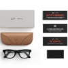 Ray-Ban | Meta Wayfarer (Gen 1) Glasses with AI, Photo, Video, Audio & Messaging - Shiny Black/G-15 Green - Standard