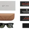 ray-ban-meta-sunglasses-wayfarer-gen-2-rw4012-601-71-50-shiny-black-1217185612 Ray-Ban | Meta Wayfarer (Gen 2) Glasses with AI, Photo, Video, Audio & Messaging - Matte Black/Clear - Standard
