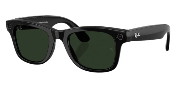 ray-ban-sunglasses-meta-wayfarer-gen-2-rw4012-601-1m-53-shiny-black-1198512798 Ray-Ban | Meta Wayfarer (Gen 2) Glasses with AI, Photo, Video, Audio & Messaging - Matte Black/Clear - Standard